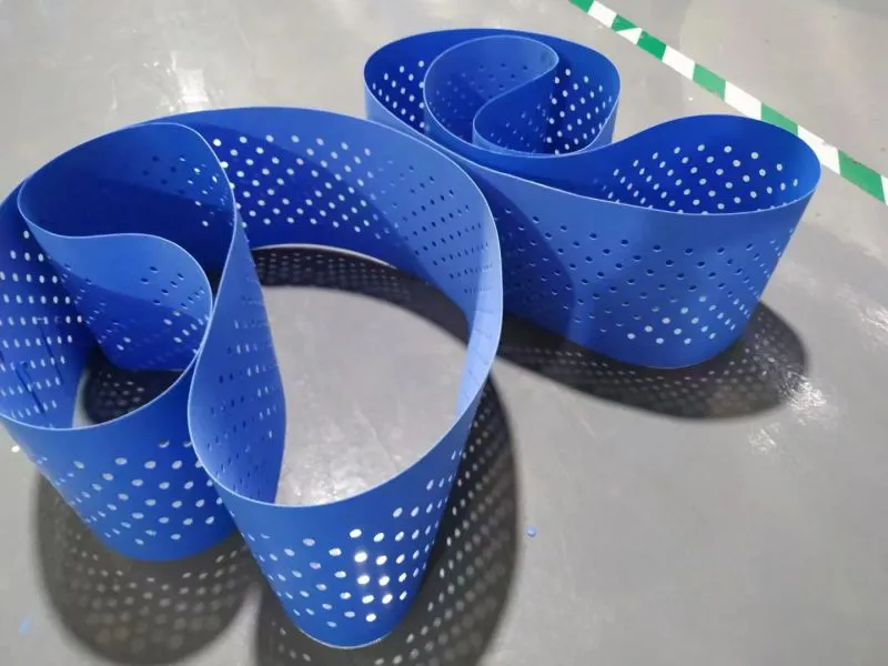 Industrial PVC and TPU Conveyor Belt with Holes