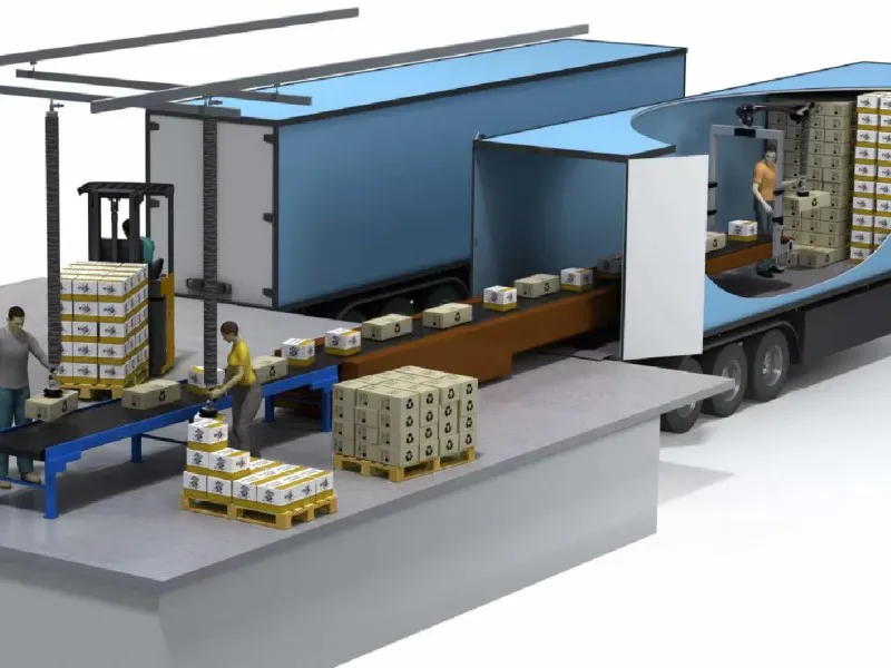 Common Conveyors for Loading Unloading Containers
