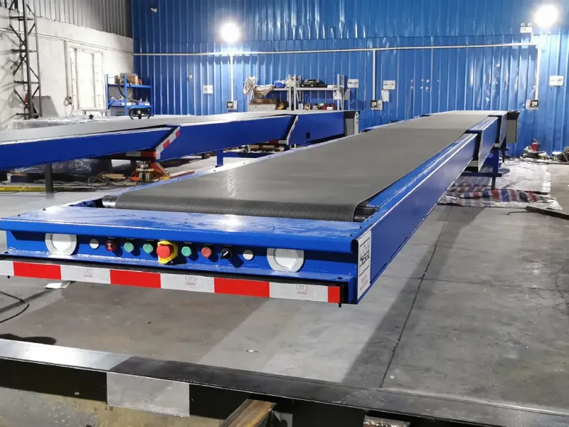 30 Inches Belt Telescopic Conveyor for Truck Unloading
