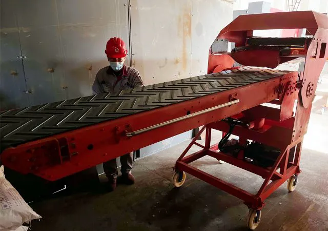 PA Series Bag Stacker in Container