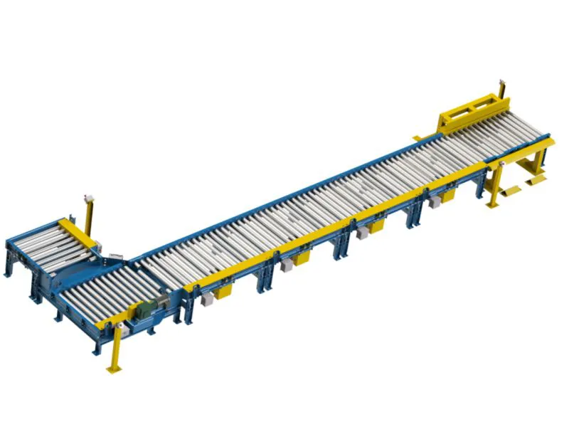 accumulation roller conveyor layout