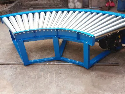 Curved Roller Conveyor