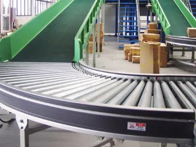 Curved Roller Conveyor