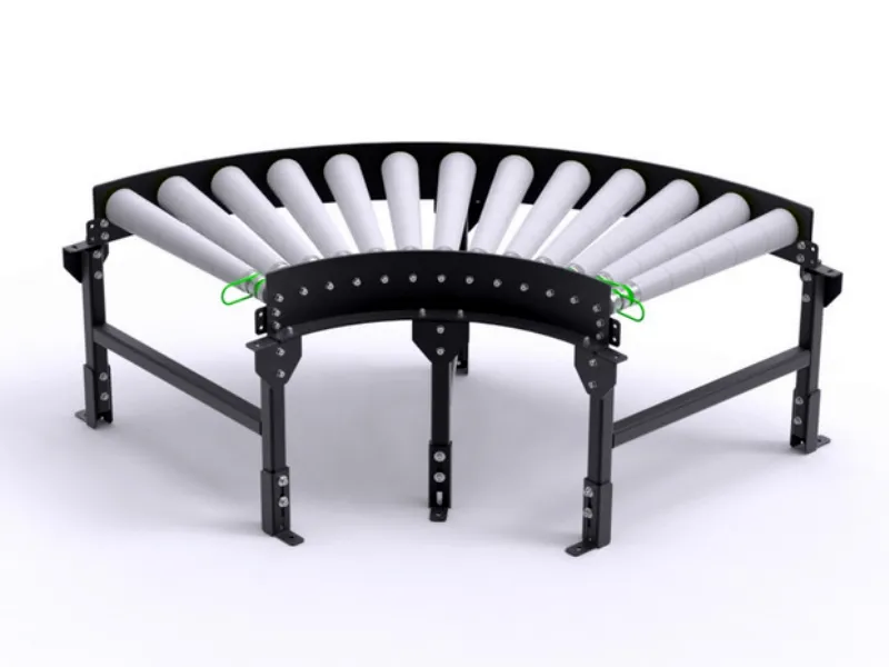 Curved Roller Conveyor Design