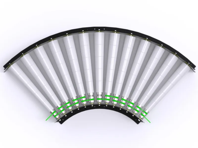 Curved Roller Conveyor Design
