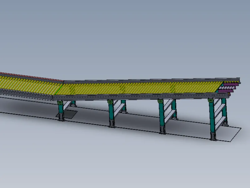 Gravity Roller Conveyor Design