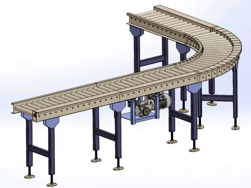 High Performance Chain Driven Roller Conveyors