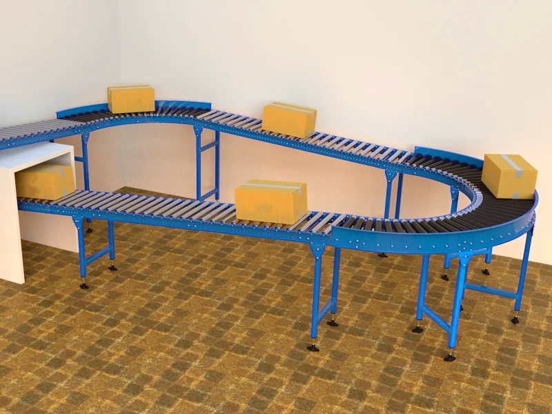 Heavy Duty Gravity Roller Conveyor
