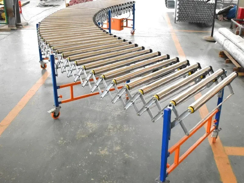 Application of Flexible Roller Conveyors