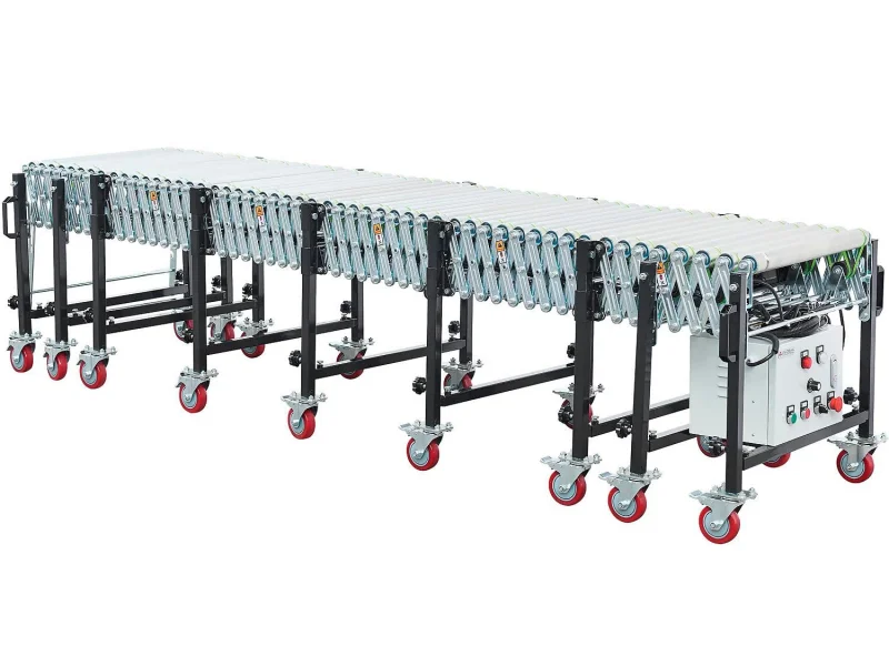 Powered Flexible Conveyor for Bulk Unit Handling