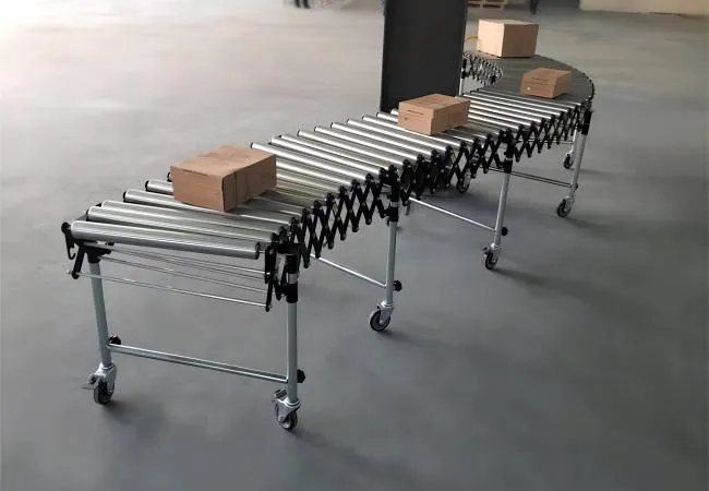 Flexible Gravity Roller Conveyor
